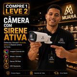 Guardian X Pro 4G - Super Câmera Inteligente Com Sirene Ativa