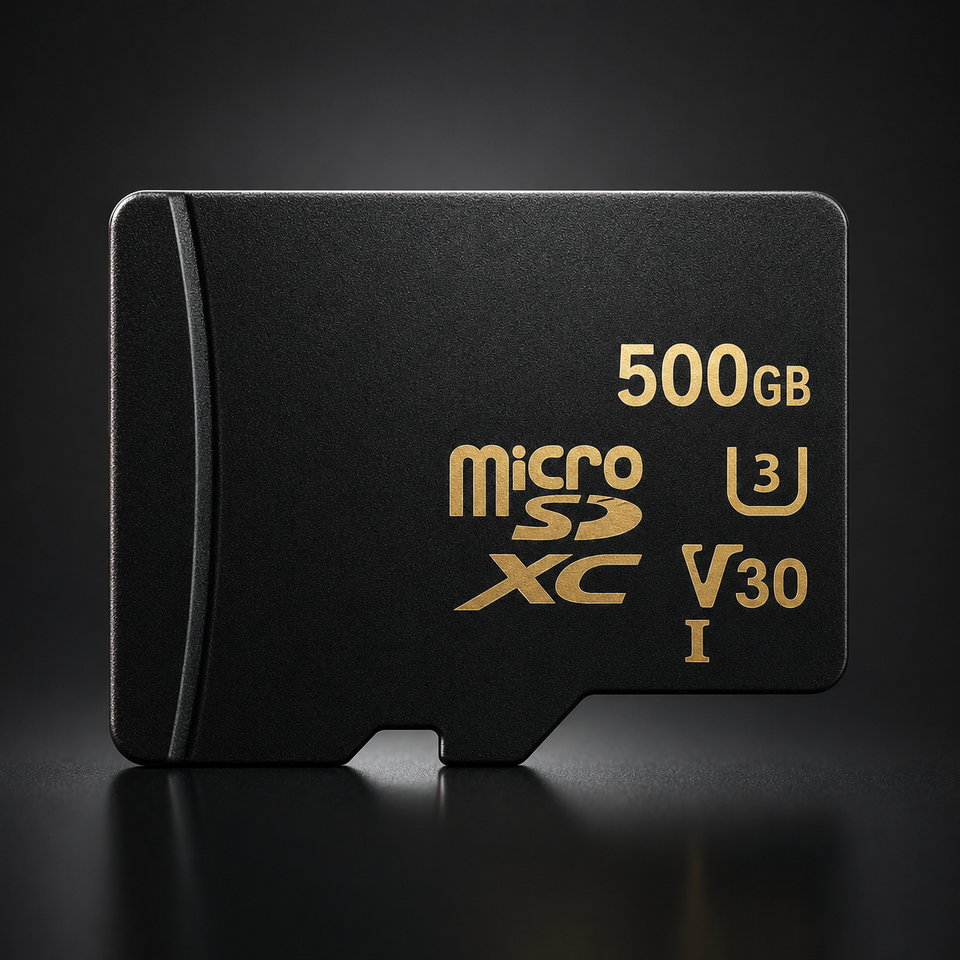Cartão de Memória 500GB ULTRA RÁPIDO