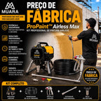 ProPaint™ Airless Max 5 em 1 — Kit Profissional de Pintura Airless