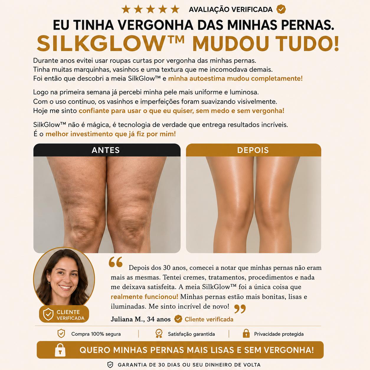 SilkGlow™ | Meia-Calça Premium Efeito Pernas Perfeitas