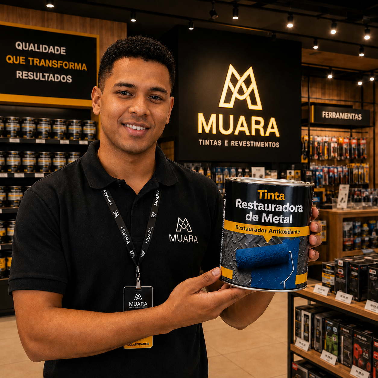 Tinta Muara™ Restauradora de Metal