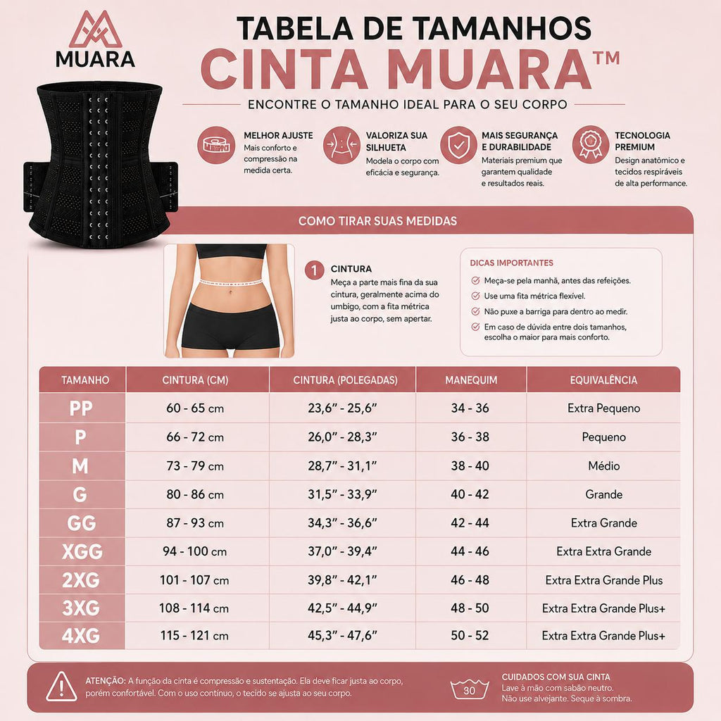 Muara™ SculptFit Pro -  Cinta Modeladora Premium