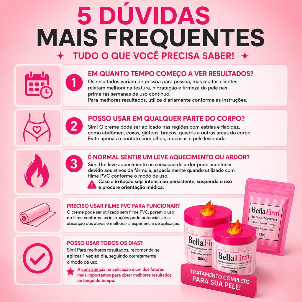 BellaFirm™ Tratamento Intensivo para Estrias e Flacidez