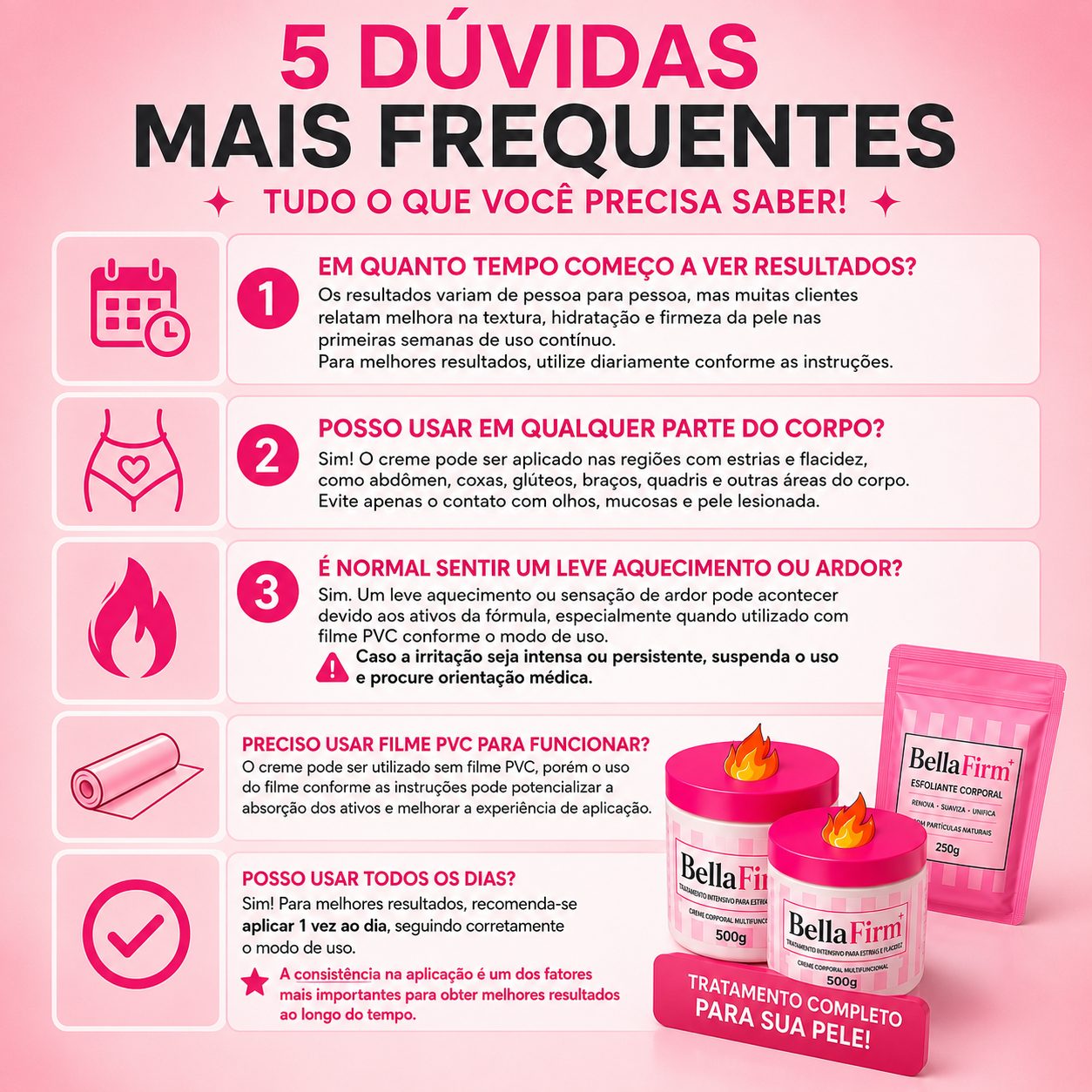 BellaFirm™ Tratamento Intensivo para Estrias e Flacidez