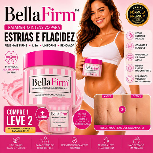 BellaFirm™ Tratamento Intensivo para Estrias e Flacidez