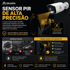 Guardian X Pro 4G - Super Câmera Inteligente Com Sirene Ativa