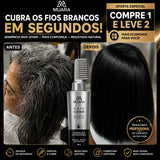Muara GrayCover™ Pro Aplicador Inteligente para Cobertura Instantânea dos Fios Brancos