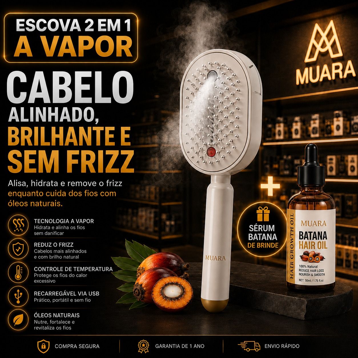 MUARA™ HairSteam Pro