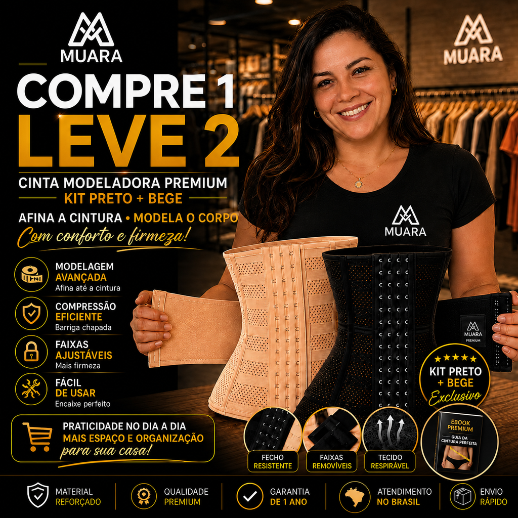 Muara™ SculptFit Pro -  Cinta Modeladora Premium