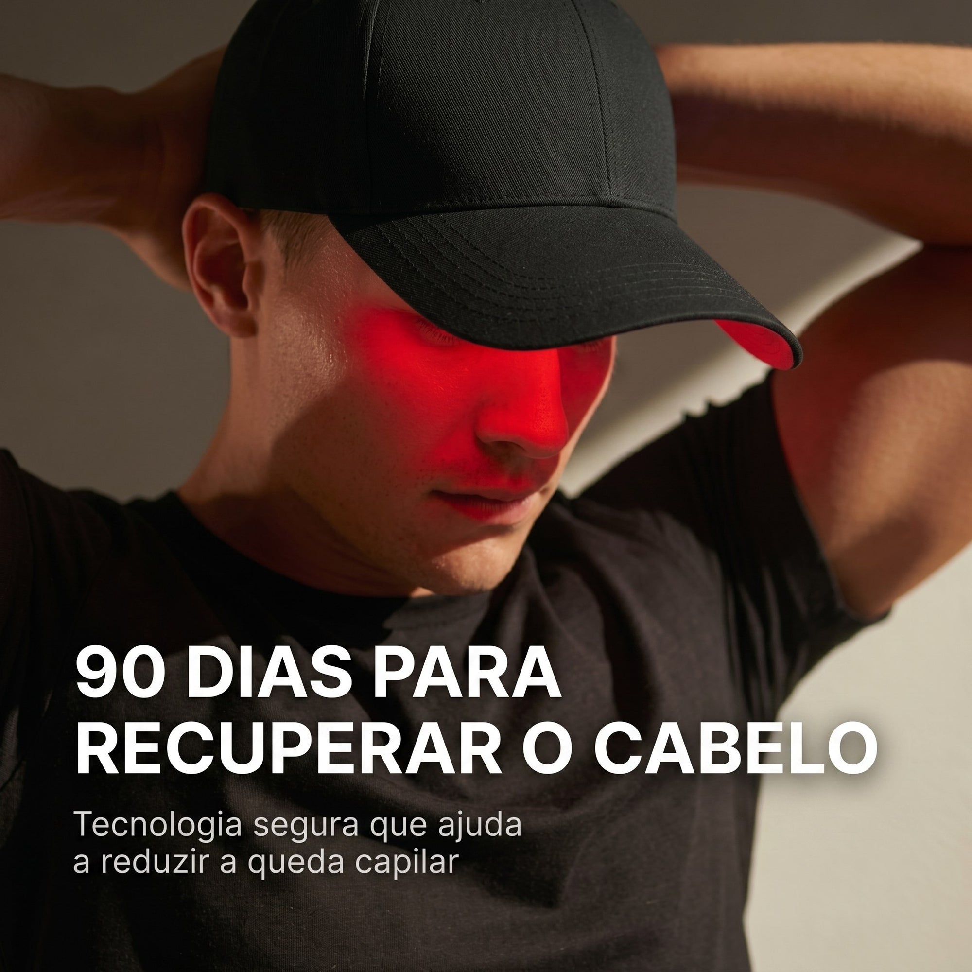 HairLux™ Pro - Tecnologia LED para Crescimento Capilar