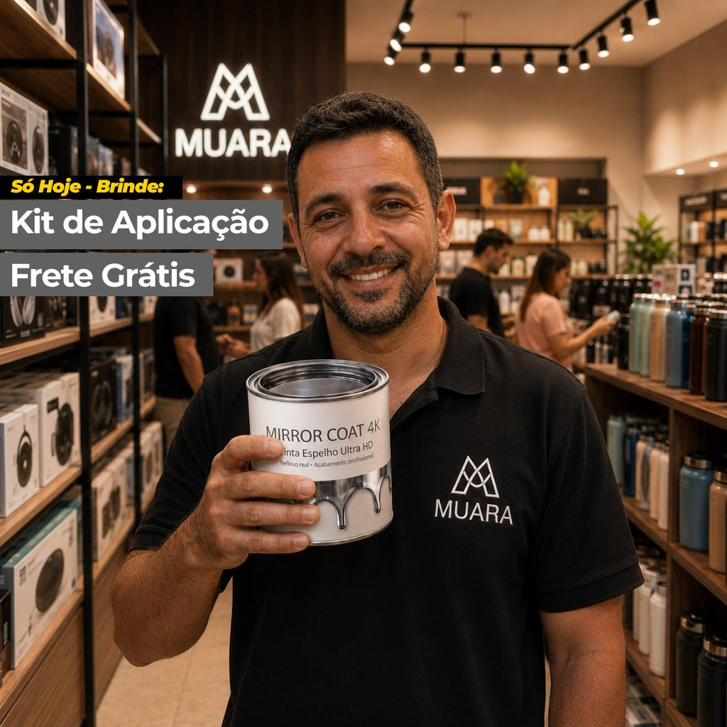 Mirror Coat 4K - Tinta Espelho de Alta Definição 4K