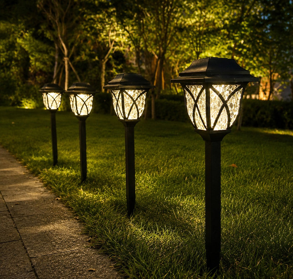 IlumiSolar™ – Lâmpadas LED Solar Automáticas (Kit com 10)
