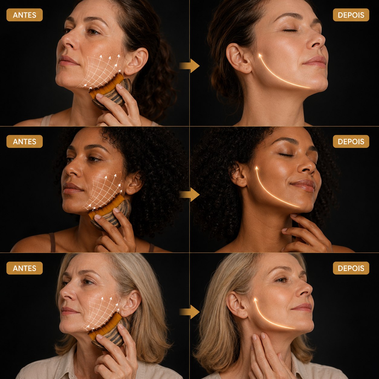 VShape Lift™ Escova Lifting Facial para Definição do Rosto