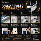VisionGuard™ 4G Solar - Monitoramento Inteligente 24 Horas