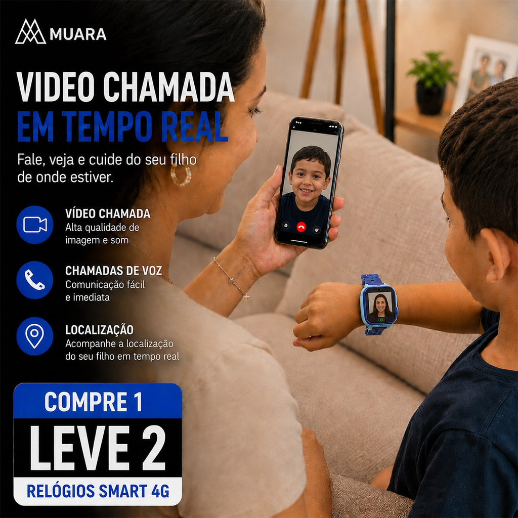 SmartWatch Infantil 4G Muara™