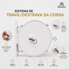 SpaceFlow™ Varal Retrátil Inteligente