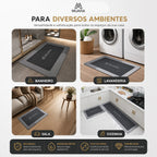 Muara DryLux™ Pro Tapete Premium Antiderrapante de Secagem Instantânea