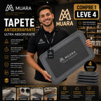 Muara DryLux™ Pro Tapete Premium Antiderrapante de Secagem Instantânea