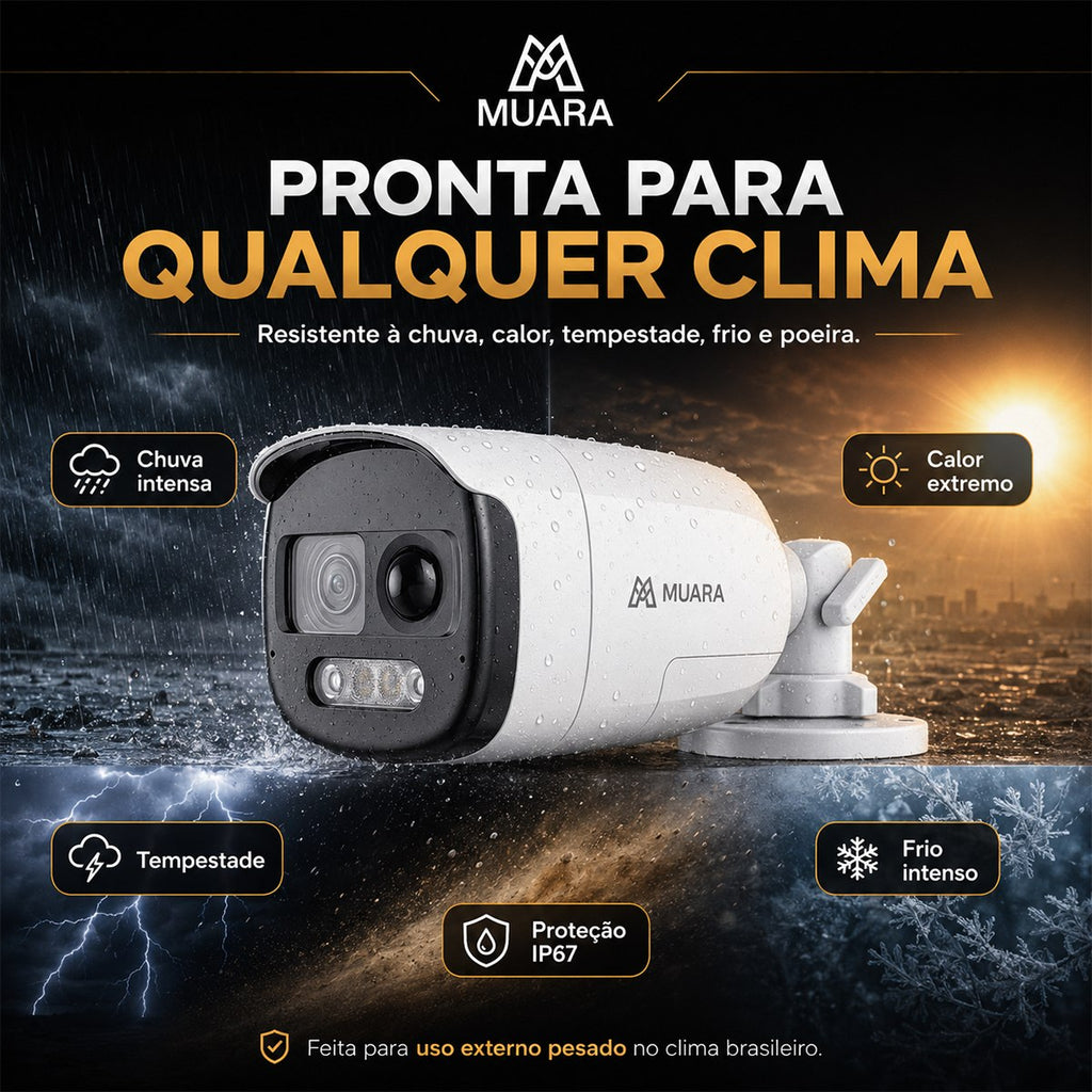 Guardian X Pro 4G - Super Câmera Inteligente Com Sirene Ativa