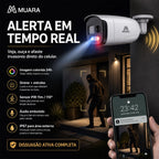 Guardian X Pro 4G - Super Câmera Inteligente Com Sirene Ativa