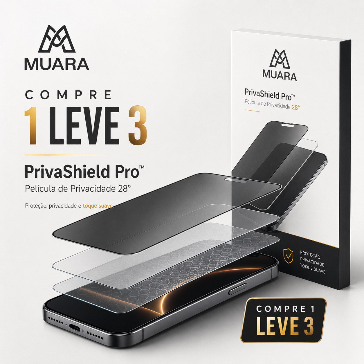 Muara PrivaShield - Resistência Extrema