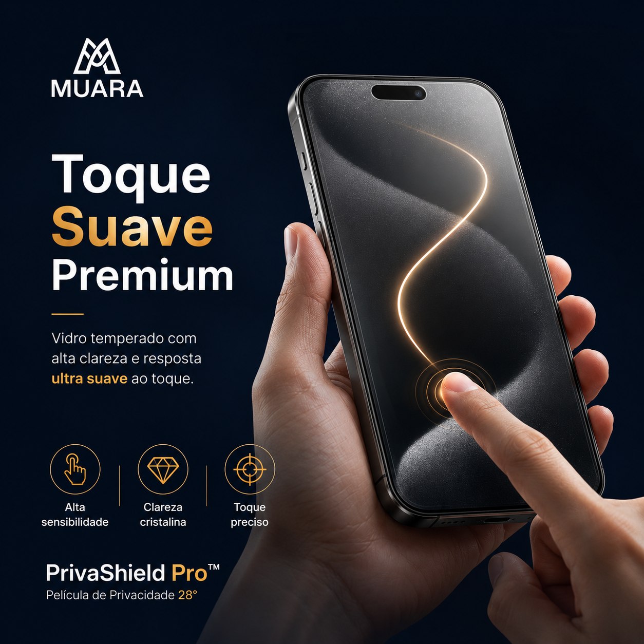 Muara PrivaShield - Resistência Extrema