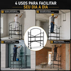 Muara TitanFold™ Andaime Dobrável Profissional