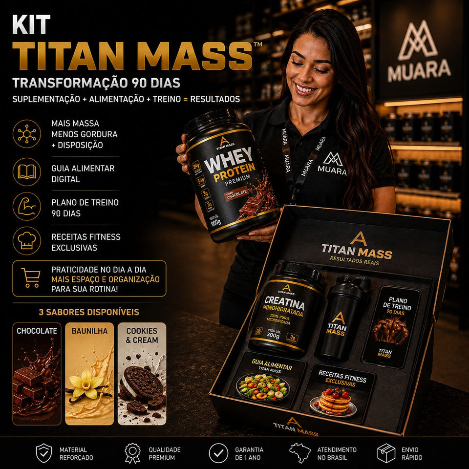 TITAN MASS™ PERFORMANCE KIT (ESTOQUE ACABANDO)